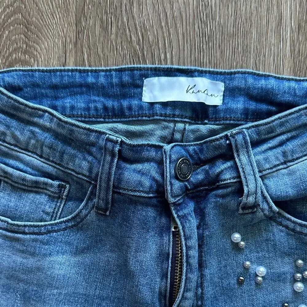 KanCan Addison Maggie Pearl Skinny‎ Jeans Light Wash Size 28